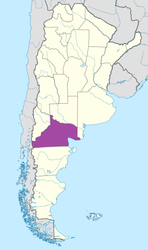 ¿Dónde se encuentra la provincia de Río Negro?