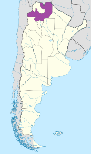 ¿Dónde se encuentra la provincia de Salta?