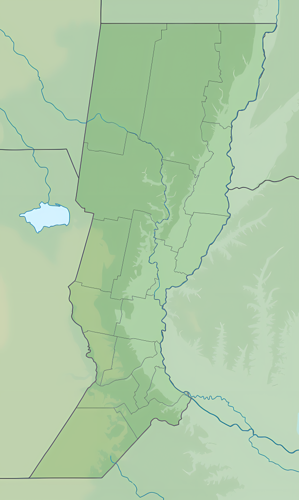 Mapa mudo de la provincia de Santa Fe - Galería de mapas
