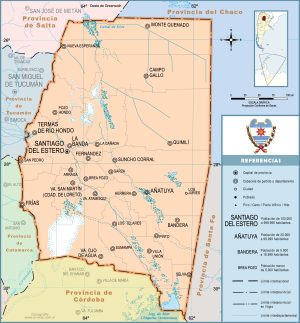 ¿Cuáles son las principales ciudades de Santiago del Estero?