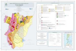 Mapa geológico de la provincia de Tucumán