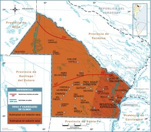 Climas de la provincia del Chaco.