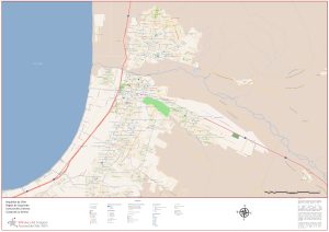 Plano de la ciudad de La Serena (Chile)