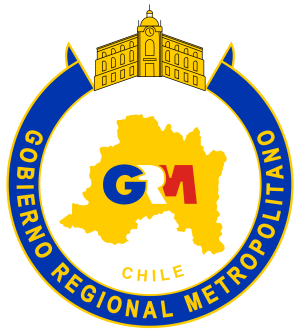 Escudo del gobierno de la Región Metropolitana de Santiago