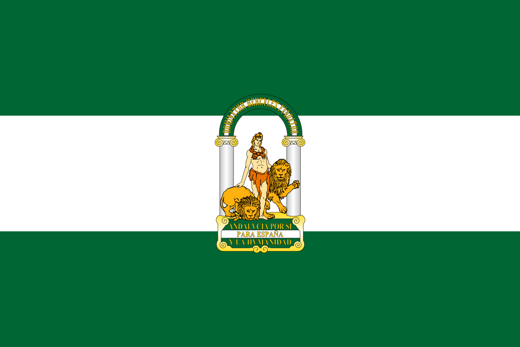 Bandera de Andalucía.