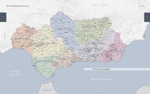 ¿Cuáles son los principales municipios de Andalucía?