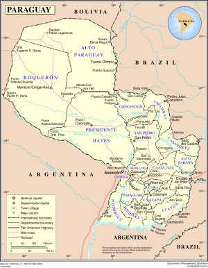¿Cuáles son las principales ciudades de Paraguay?