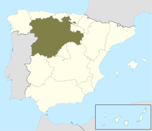 ¿Donde se encuentra Castilla y León?