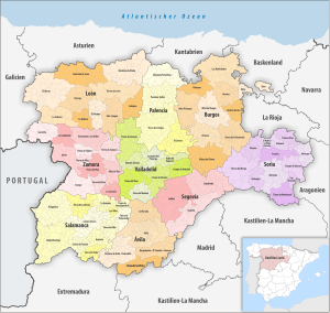 ¿Cuáles son las comarcas de Castilla y León?