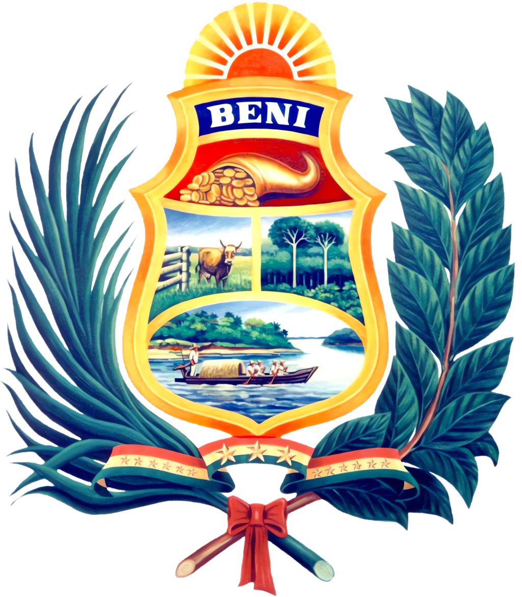 Escudo del departamento del Beni.