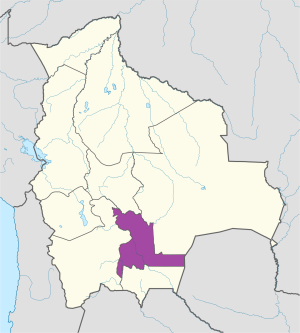 ¿Dónde se encuentra el departamento de Chuquisaca?