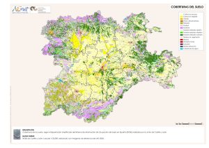 Coberturas del suelo de Castilla y León.