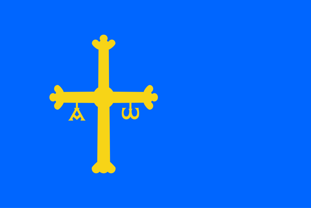 Bandera de Asturias.