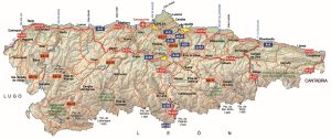 Carreteras de Asturias.