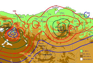 Precipitación media anual en Cantabria. Precipitación media anual en Cantabria.