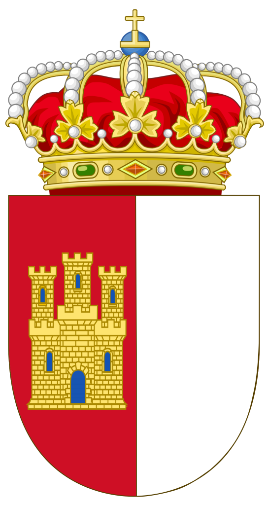 Escudo de Castilla-La Mancha.