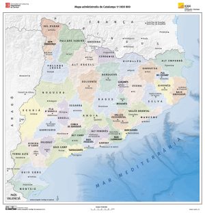 ¿Cuáles son las comarcas de Cataluña?
