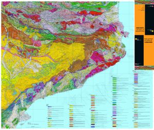 Mapa geológico de Cataluña