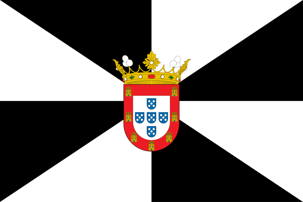 Bandera de Ceuta.