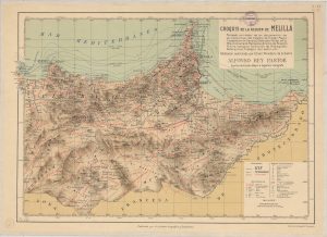 Croquis de la región de Melilla 1921