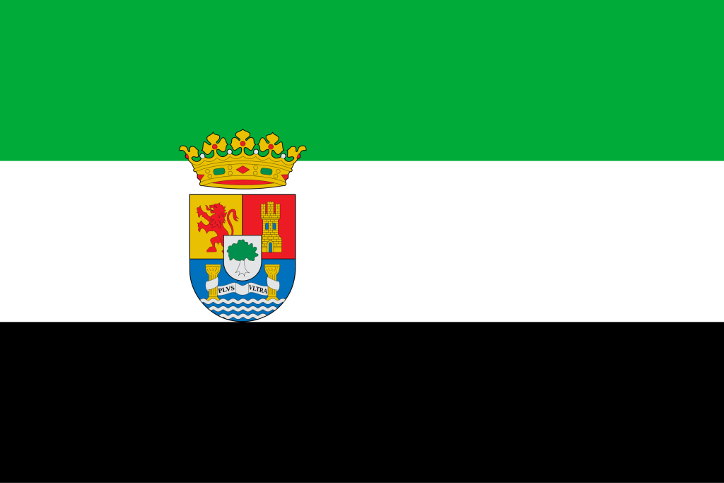 Bandera de Extremadura.