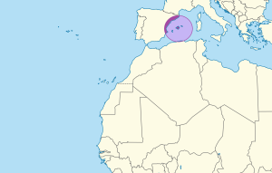 Mapa de localización de las Islas Baleares en su región.