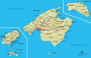 ¿Cuáles son los municipios de las Islas Baleares?