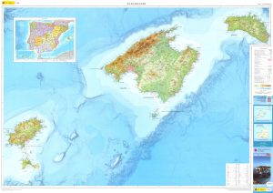 Mapa de las Islas Baleares