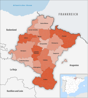 ¿Cuáles son las comarcas de Navarra?