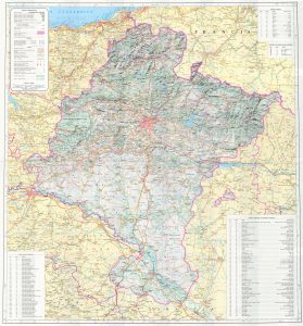 Mapa topográfico de Navarra. Mapa topográfico de Navarra.
