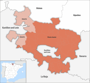 Partidos judiciales de Álava.