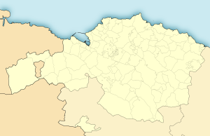 Mapa mudo de la provincia de Vizcaya