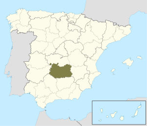 ¿Donde se encuentra la provincia de Ciudad Real?