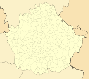 Mapa mudo de la provincia de Cuenca