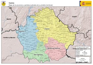 Partidos judiciales de la provincia de Cuenca