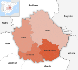 Partidos judiciales de la Provincia de Cuenca.
