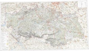 Mapa de la provincia de Toledo