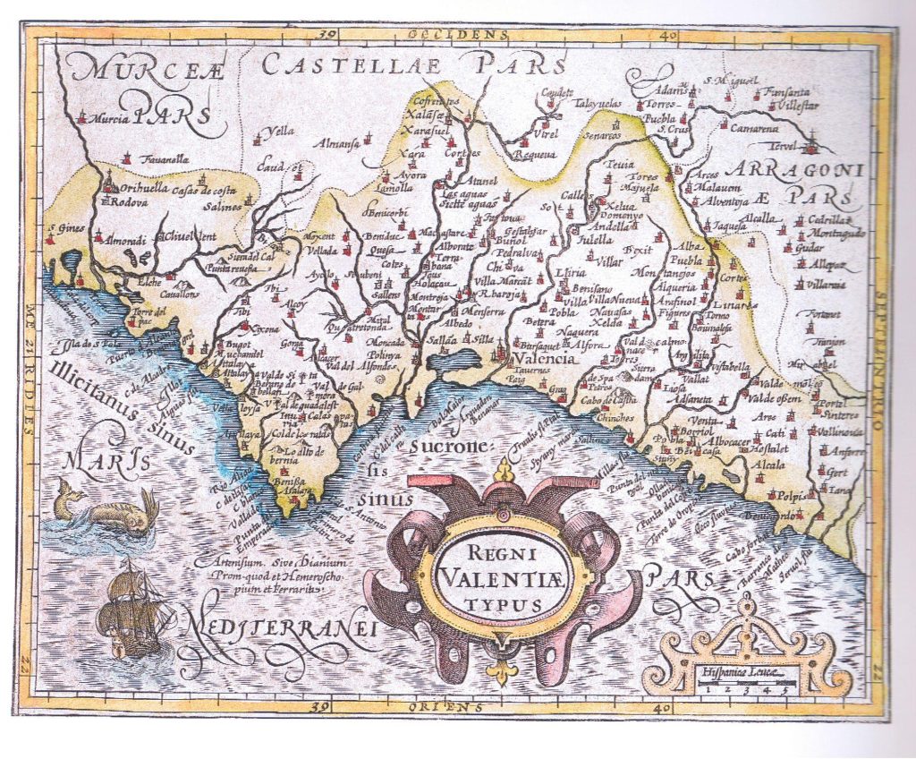 Regni Valentiae Typus 1607.