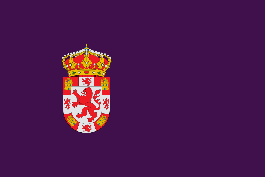 Bandera de la provincia de Córdoba, España.