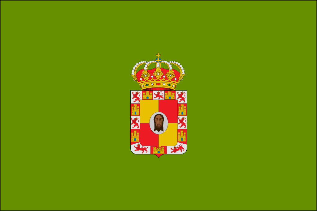 Bandera de la provincia de Jaén (España).