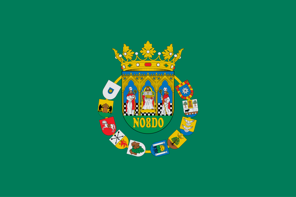 Bandera de la provincia de Sevilla.