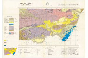 Mapa geológico de la provincia de Almería