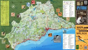 Mapa ornitológico de la provincia de Málaga