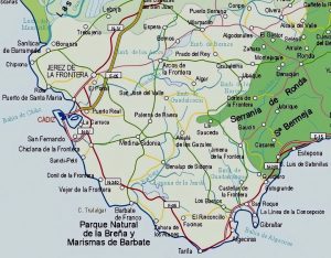 Principales ciudades de la provincia de Cádiz. Principales ciudades de la provincia de Cádiz.