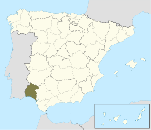 ¿Donde se encuentra la provincia de Huelva?