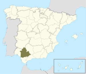 ¿Donde se encuentra la provincia de Sevilla?