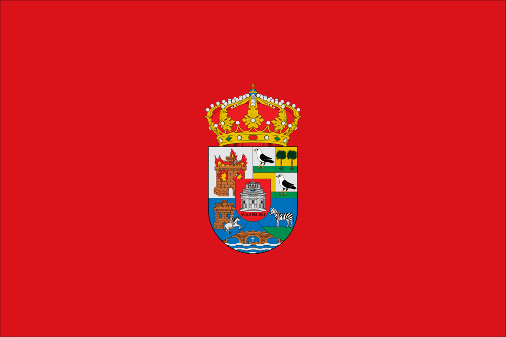 Bandera de la provincia de Ávila.