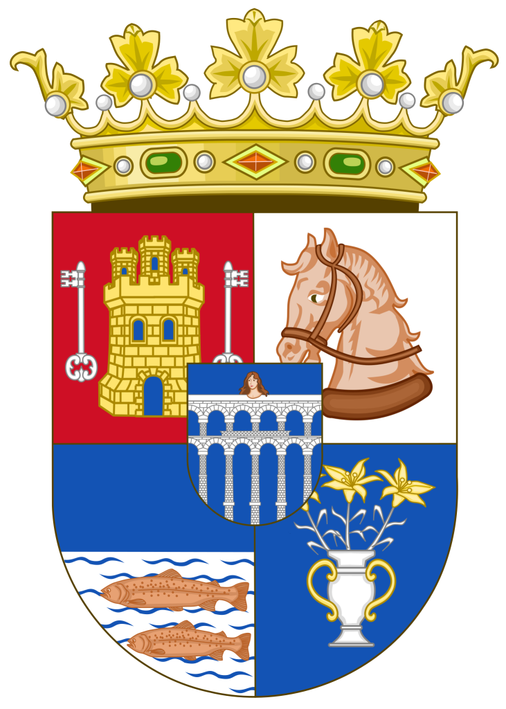 Escudo de la provincia de Segovia.