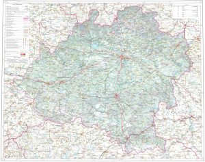 Mapa de la provincia de Soria