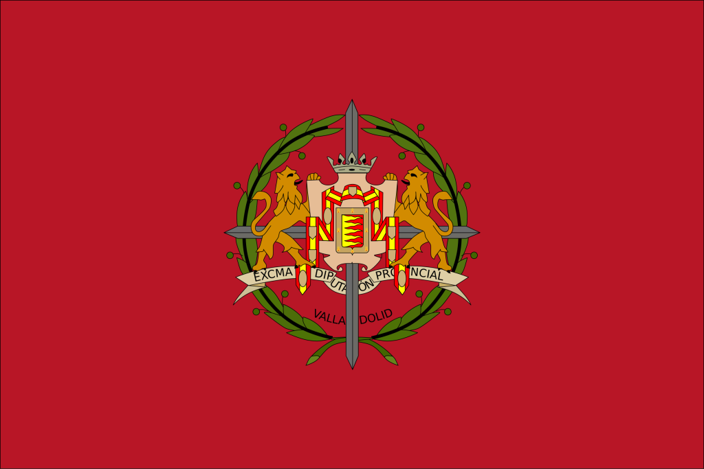 Bandera de la provincia de Valladolid.